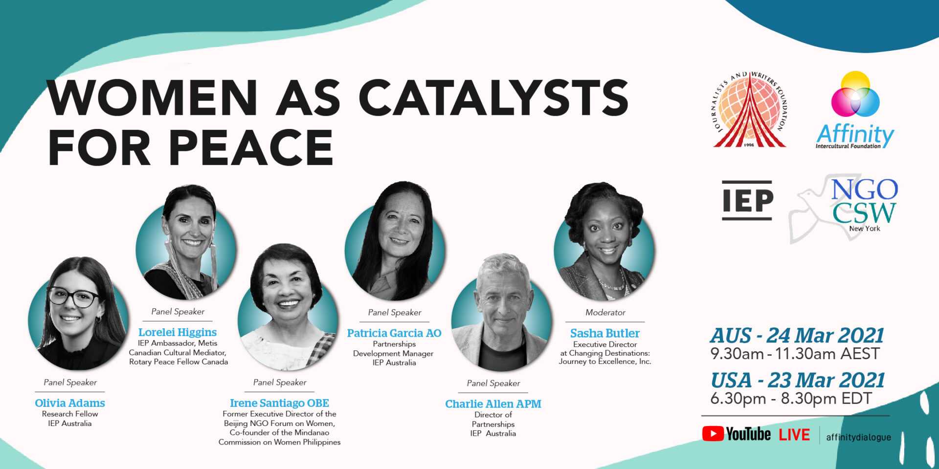Women as Catalyst for Peace - Affinity Intercultural Foundation