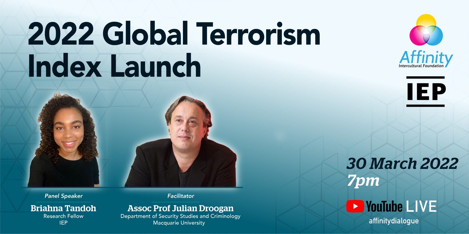 Affinity & The Institute For Economics & Peace: 2022 Global Terrorism 